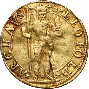 Austria, Rudolph II, Ducat ND (1596), Hall
