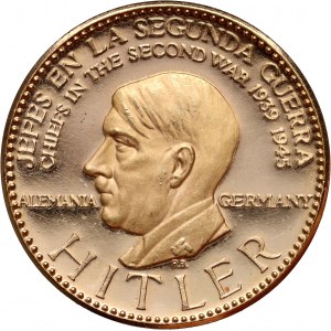 Venezuela, Chiefs in the Second World War, medal 1957, Adolf Hitler