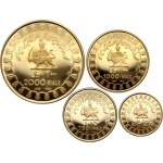 Iran, Coin set, 2500 Years of Iranian Monarchy, 9 coins, 1971, certyfikat