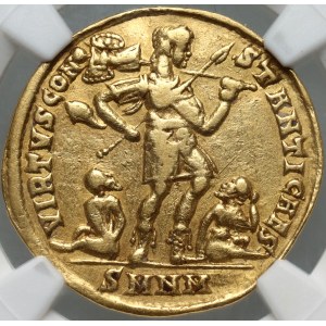 Roman Empire, Constantinus II as Caesar 337-361, Medallion of 1 1/2 Solidi, Nicomedia
