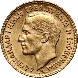 Juhoslávia, Alexander I, 20 dinárov 1925