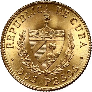 Cuba, 2 Pesos 1916
