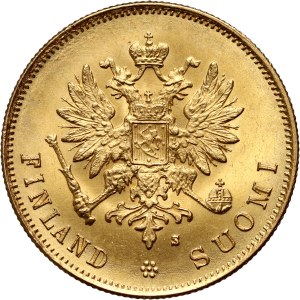 Finland, Alexander III, 10 Markkaa 1882 S, Helsinki