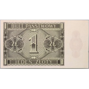 II RP, 1 zloty 1.10.1938, series IH