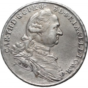 Germany, Bavaria, Karl Theodor, Thaler 1778
