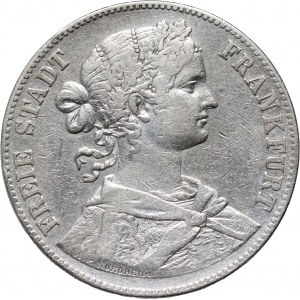 Germany, Frankfurt, Thaler 1860
