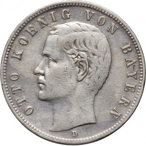 Germany, Bavaria, Otto, 5 Mark 1903 D, Munich