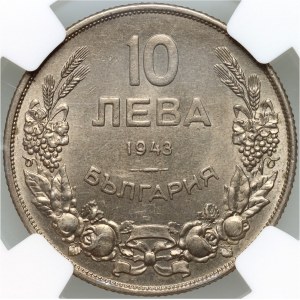 Bulgaria, 10 Leva 1943, Vienna