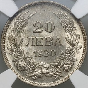Bulgaria, 20 Leva 1930 BP, Budapest