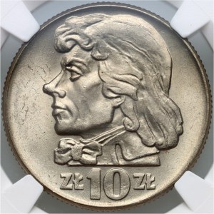 People's Republic of Poland, 10 gold 1960, Tadeusz Kosciuszko