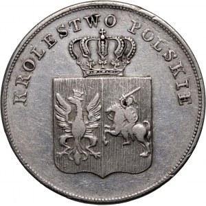 November Uprising, 5 zloty 1831 KG, Warsaw