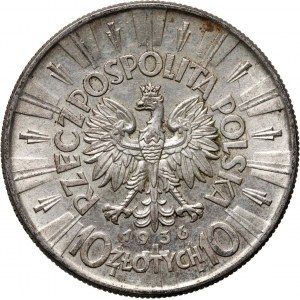 II RP, 10 zloty 1936, Warsaw, Józef Piłsudski
