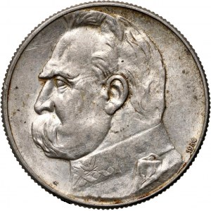 II RP, 5 zloty 1934, Warsaw, Jozef Pilsudski, Strzelecki Eagle