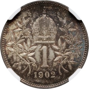Rakousko, František Josef I., koruna 1902, Vídeň