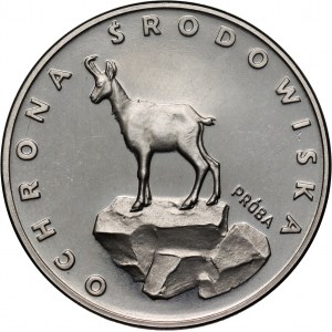 PRL, 100 złotych 1979, Kozica, PRÓBA, nikiel