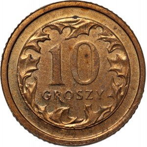 Third Republic, 10 pennies 2006, SAMPLE, copper