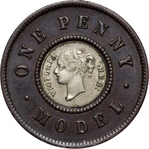 Great Britain, Victoria, 1 penny ND (1844), pattern