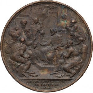 Włochy, medal z 1870, Pius IX , Zakończenie XX Rady ekumenicznej