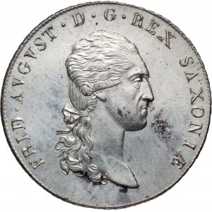 Deutschland, Sachsen, Friedrich August I., 1813 IGS-Taler, Dresden