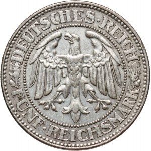 Germany, Weimar Republic, 5 Mark 1929 A, Berlin