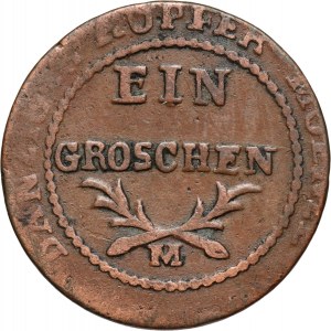 Free City of Danzig, 1812 M penny, Danzig