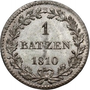Switzerland, Basel, 1 Batzen 1810