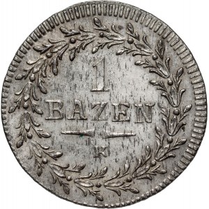 Švýcarsko, St. Gallen, 1 batzen (bazen) 1810 K