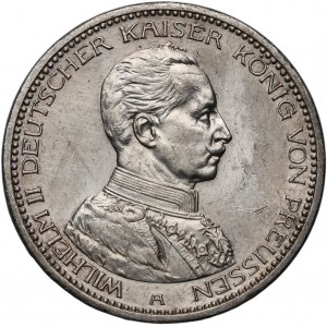 Germany, Prussia, Wilhelm II, 5 Marks 1914 A, Berlin