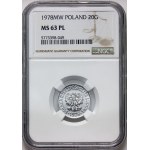 PRL, 20 groszy 1978, Prooflike