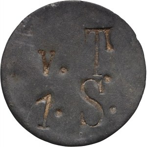 XIX wiek, Wielkopolska, Strykowo, żeton dominialny