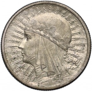II RP, 2 złote 1933, Warszawa, Głowa Kobiety