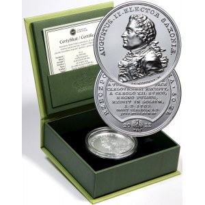 Third Republic, Treasures of Stanislaw August, 50 zloty 2022, August II the Strong