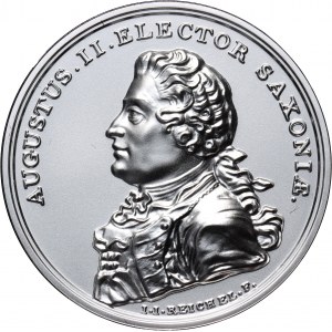 Third Republic, Treasures of Stanislaw August, 50 zloty 2022, August II the Strong