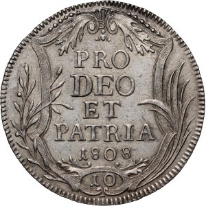 Switzerland, Zurich, 10 schillings 1808
