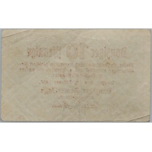 Wolne Miasto Gdańsk, 10 pfennige, 22.10.1923