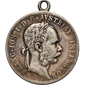 Austria, Franz Joseph I, 2 Florins 1877