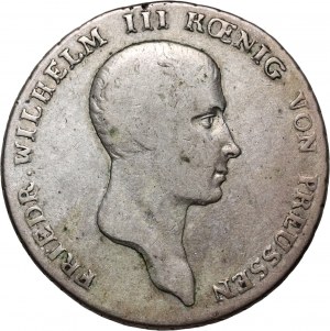 Niemcy, Prusy, Friedrich Wilhelm III, Thaler 1814 A, Berlin