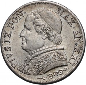 Vatican, Pius IX, 1 Lira 1867