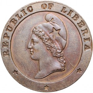 Liberia, One Cent 1862