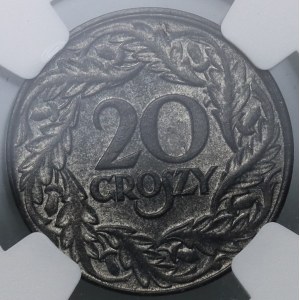 Generalne Gubernatorstwo, 20 groszy 1923 (1941-44), Warszawa