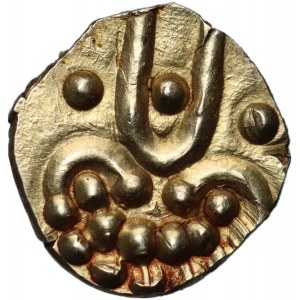 India, Ceylon, Gold Fanam, XIV-XVIth. century
