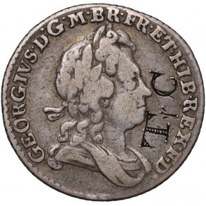 Great Britain, George I, 6 Pence 1723