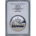 Third Republic, 100000 zloty 1990, Solidarity, Type D