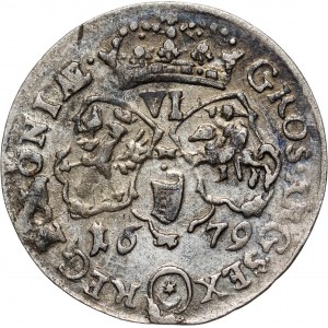 Ján III Sobieski, šesťpence 1679 TLB, Bydgoszcz