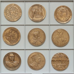 Poland, Historical medals set, (9 pieces)