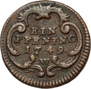 Austria, Francis I, Pfennig 1749 W, Vienna