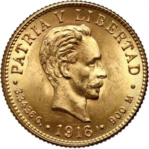 Cuba, 2 Pesos 1916