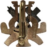 Poland, Badge of the Music and Singing Society-Chorus Kirchen Gesang Verein der St. Matthai Gemende, Lodz, 1924