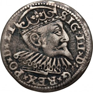 Zygmunt III Waza, trojak 1599, Ryga