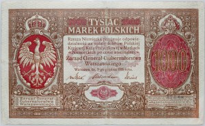 General Government, 1000 Polish marks 9.12.1916, General, series A